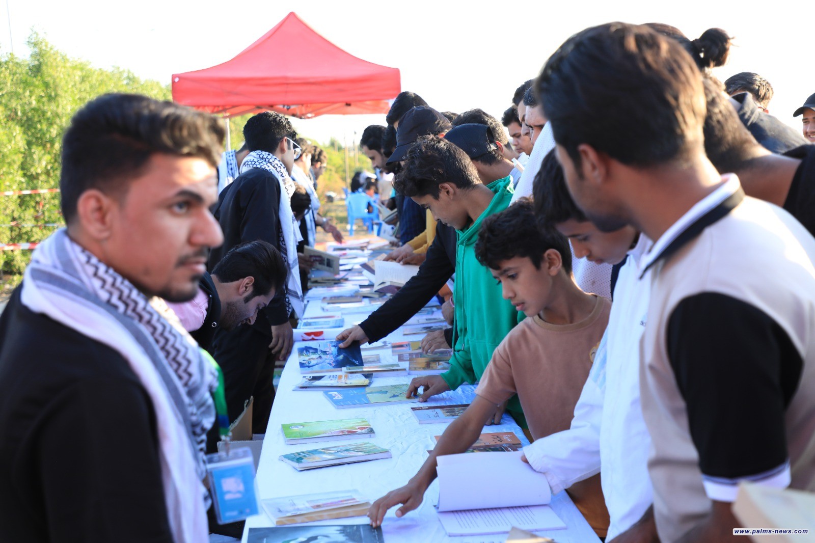 انطلاق فعاليات" الحسينية تقرأ" بحضور لافت لمنظمة نخيل عراقي..